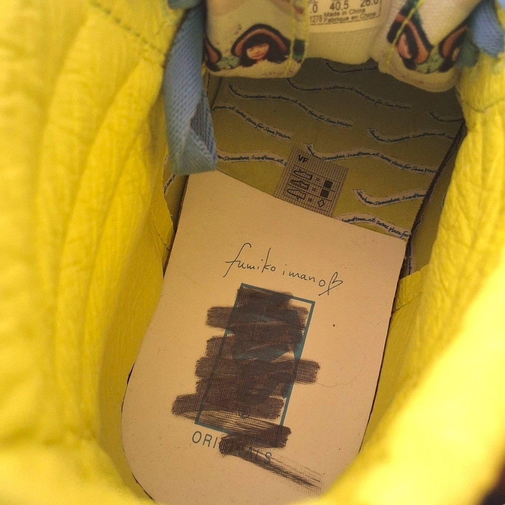 Vans Vault OG Sk8-Hi LX x Fumiko Imano Collab Sneakers Size 8M/9.5W NWT - Picture 12 of 13